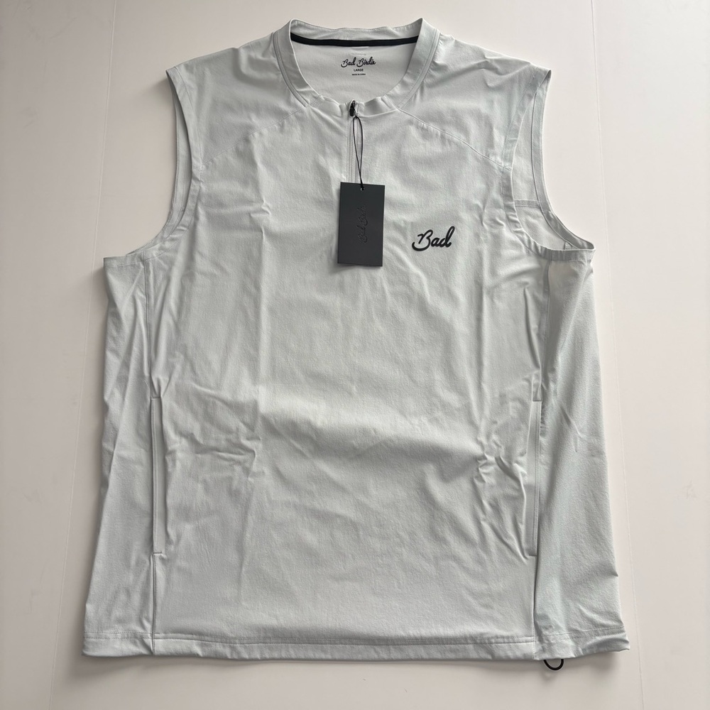 Men’s Bad Birdie Golf Kinetic Wind Vest Shirt Large MSRP $120